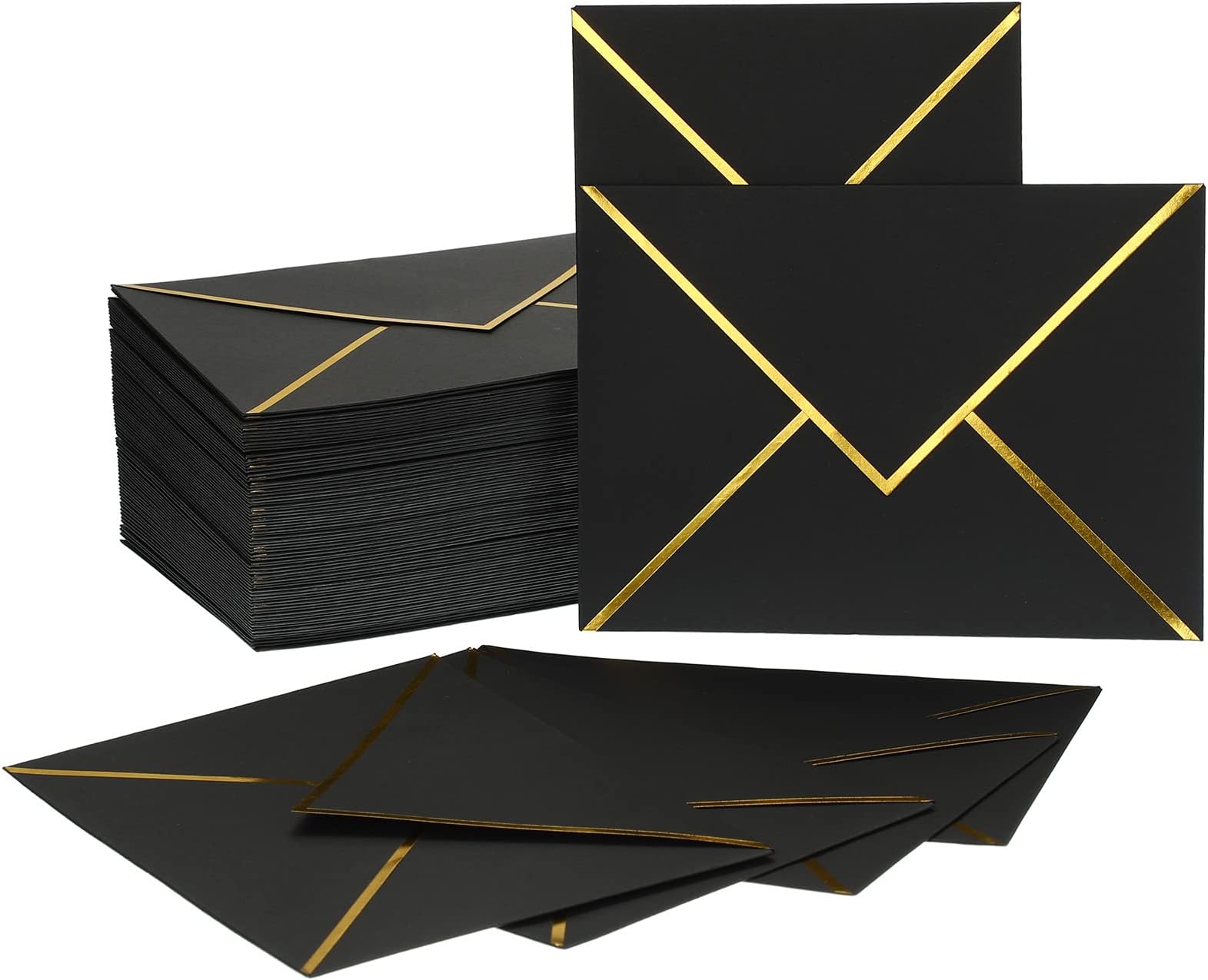 50 PCS Invitation Envelopes, 5x7 Envelopes for Invitations