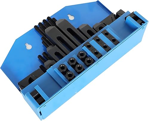 Miniatura 6 de mitoharet Kit de sujeción de abrazadera de sujeción de ranura en T de 12 pulgada juego de maquinista de repuesto para fresadora Bridgeport con caja