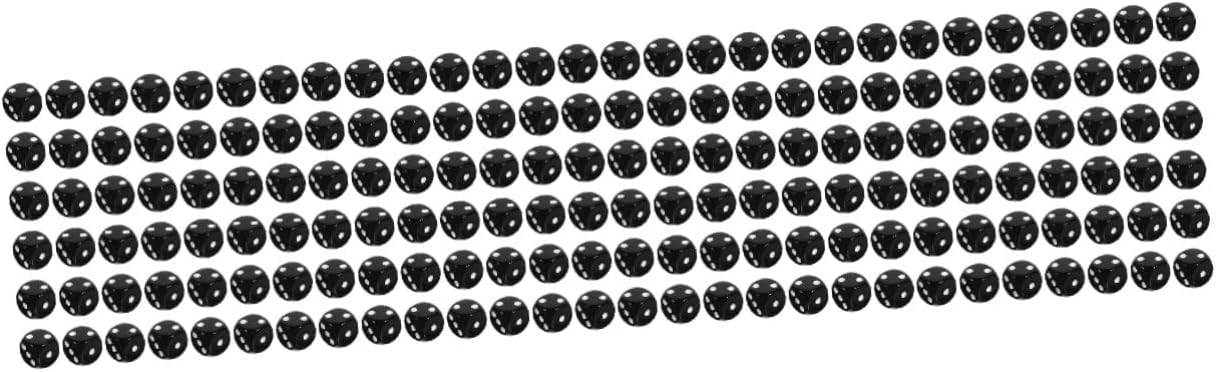 GALPADA 4sets 50pcs Acrylic Game Dice Lightweight Funny Dice for Board Games Parties Gatherings Props for Endless Fun 50pcs*4