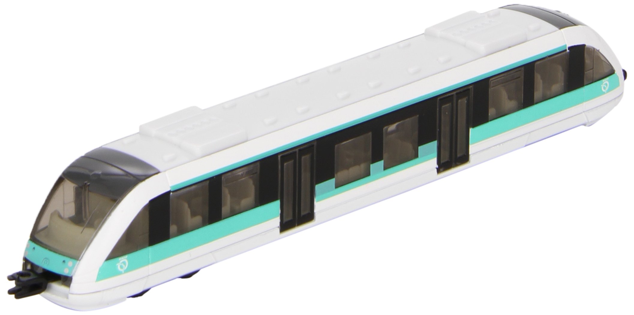 SIKU 1646001 - Train RATP, Métal,Plastique, Blanc/Turquoise, Compatible avec Autres Jouets