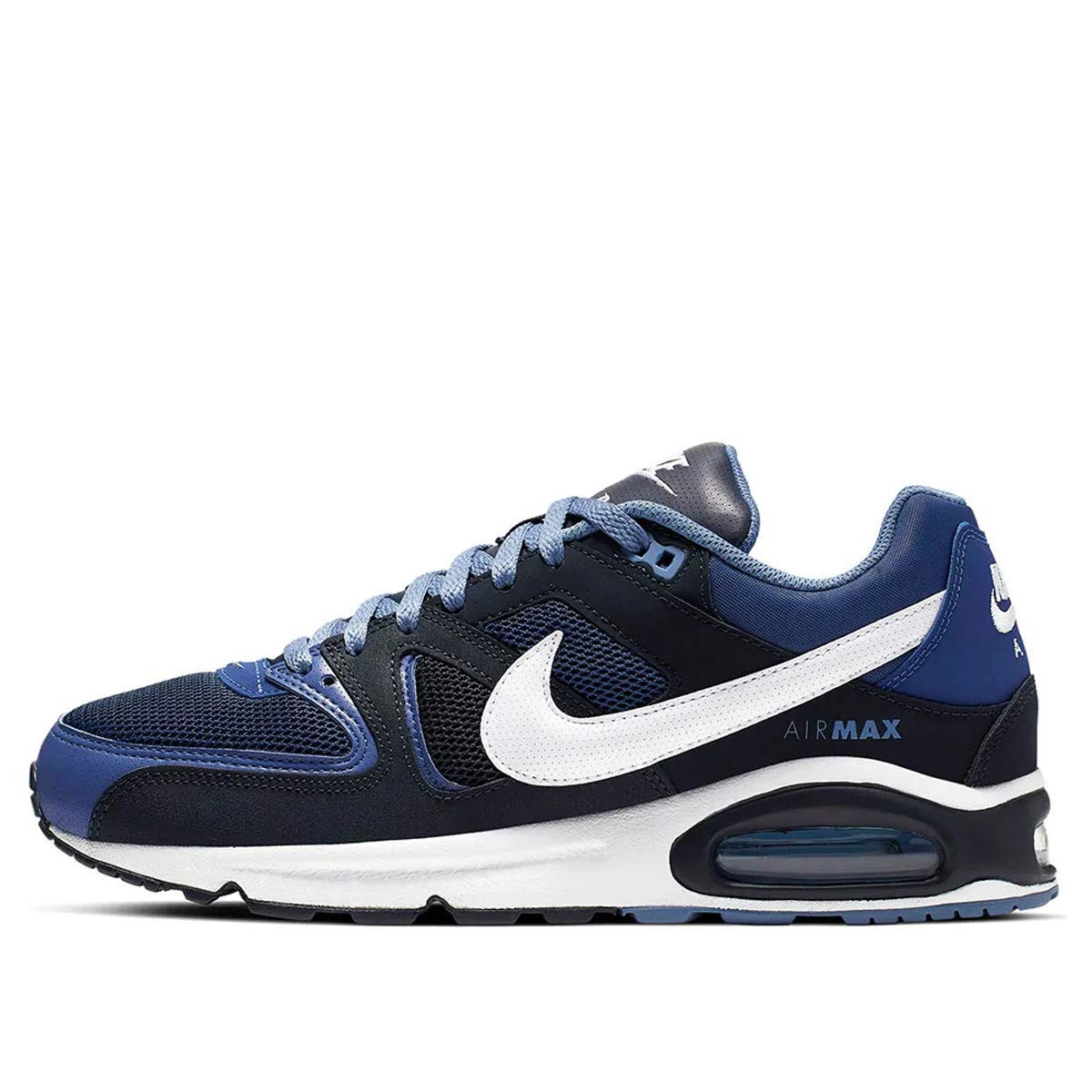 NIKE Air MAX Command, Zapatillas Hombre, Deep Royal White Dark Obsidian 410, 44 EU