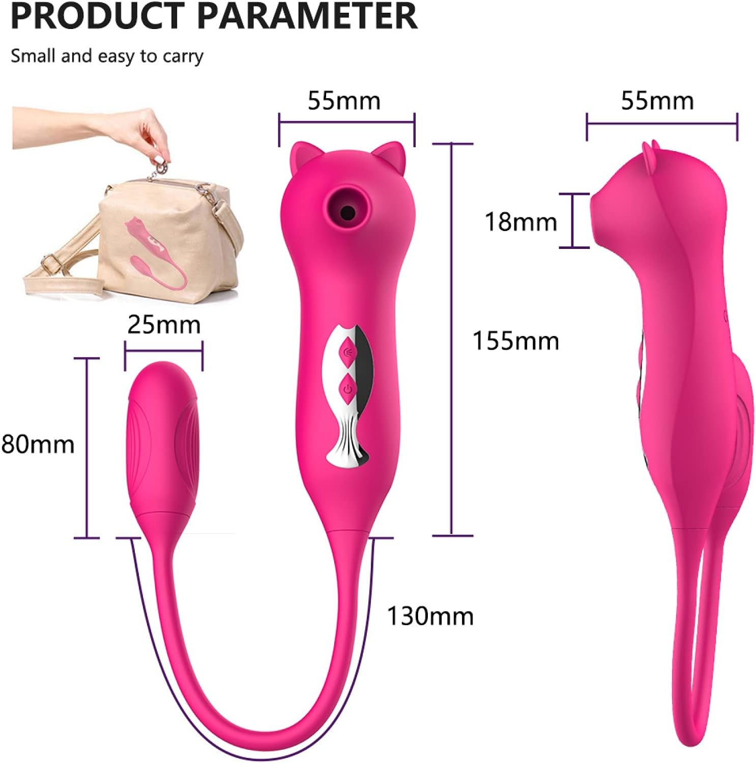 ZEMALIAN Potente Clit Sucker Nipple Vibrador Juguetes ...