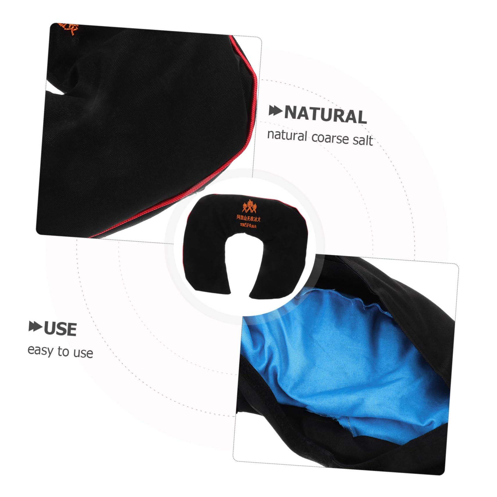 SOLUSTRE Fascia Per Collo Riscaldante Portatile Cuscinetto Per Collo Riutilizzabile Accessorio Per Uso Quotidiano Fascia Multiuso Per Sollievo Dal Dolore Scaldacollo Rilassante
