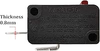 Vista 4 de Pieza de repuesto para interruptor de puerta de horno de microondas, 16A 125VAC, KW3AT-16 (compatible hacia abajo con KW3A-16), normalmente abierto