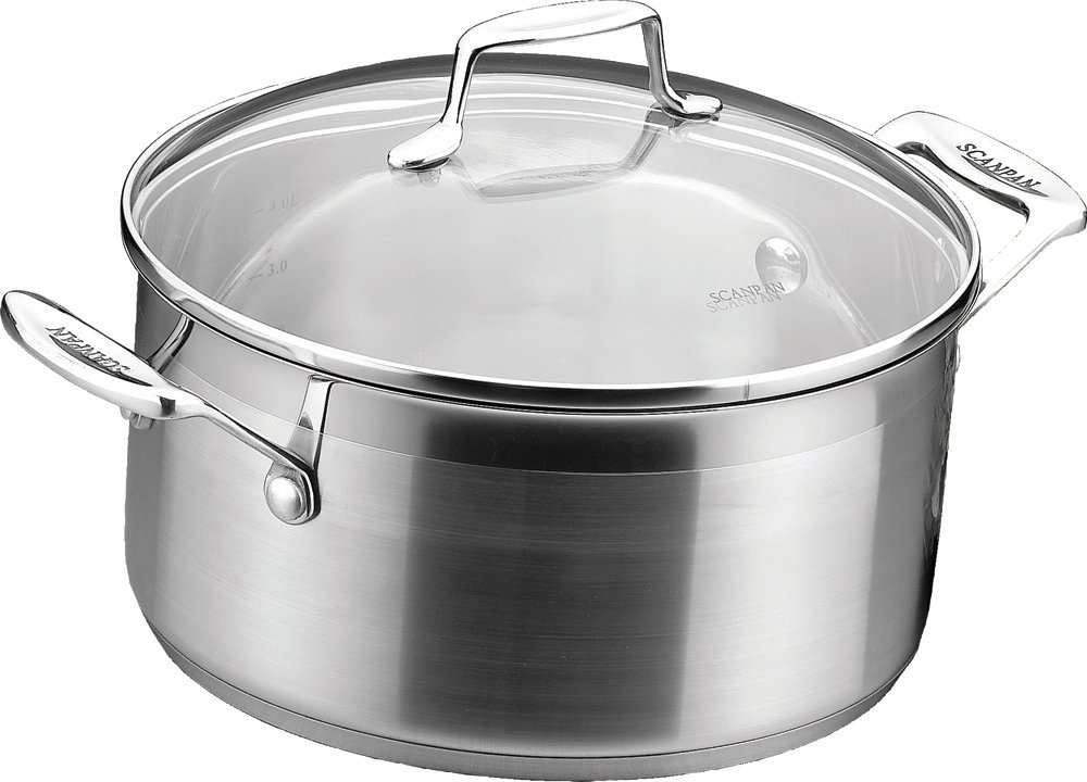 CUISINART 644522 Contour Hard Anodized 5 quarts Dutch Oven with Cover