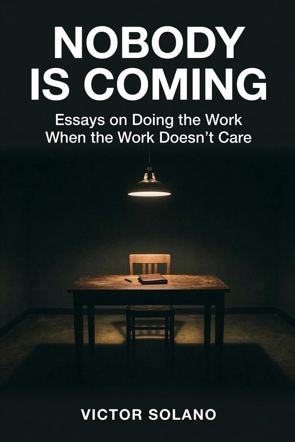 Nobody Is Coming: Essays on Doing the Work When the Work Doesn't Care
