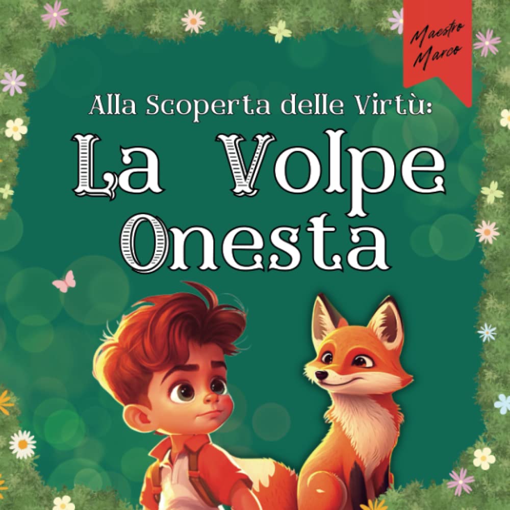 La Volpe Onesta: alla scoperta delle Virtù; libro illustrato sull'importanza dell'Onestà, favola Educativa che insegna ai bambini i Valori della Vita (Italian Edition)