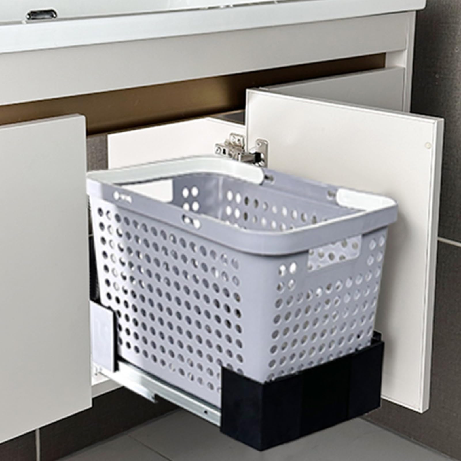 Stapelbare Lagerbehälter, Ausziehbarer Schubladen-Organizer, Lagerbehälter, An Regalen Befestigt, For Home Office Schlafzimmer Waschküche(Color4)