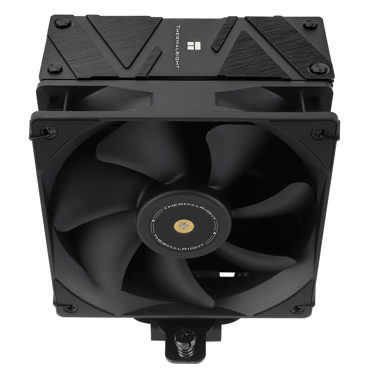 Thermalright Assassin Spirit 120 EVO - Enfriador de CPU oscuro, 4 tubos de calor, TL-E12B V2 PWM ventilador silencioso enfriador de aire de CPU, refrigeración de disipador de calor negro para