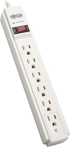 Miniatura 1 de Tripp Lite TAA Compliant 6 Outlet Surge Protector Power Strip, 6ft Cord, TLP606TAA
