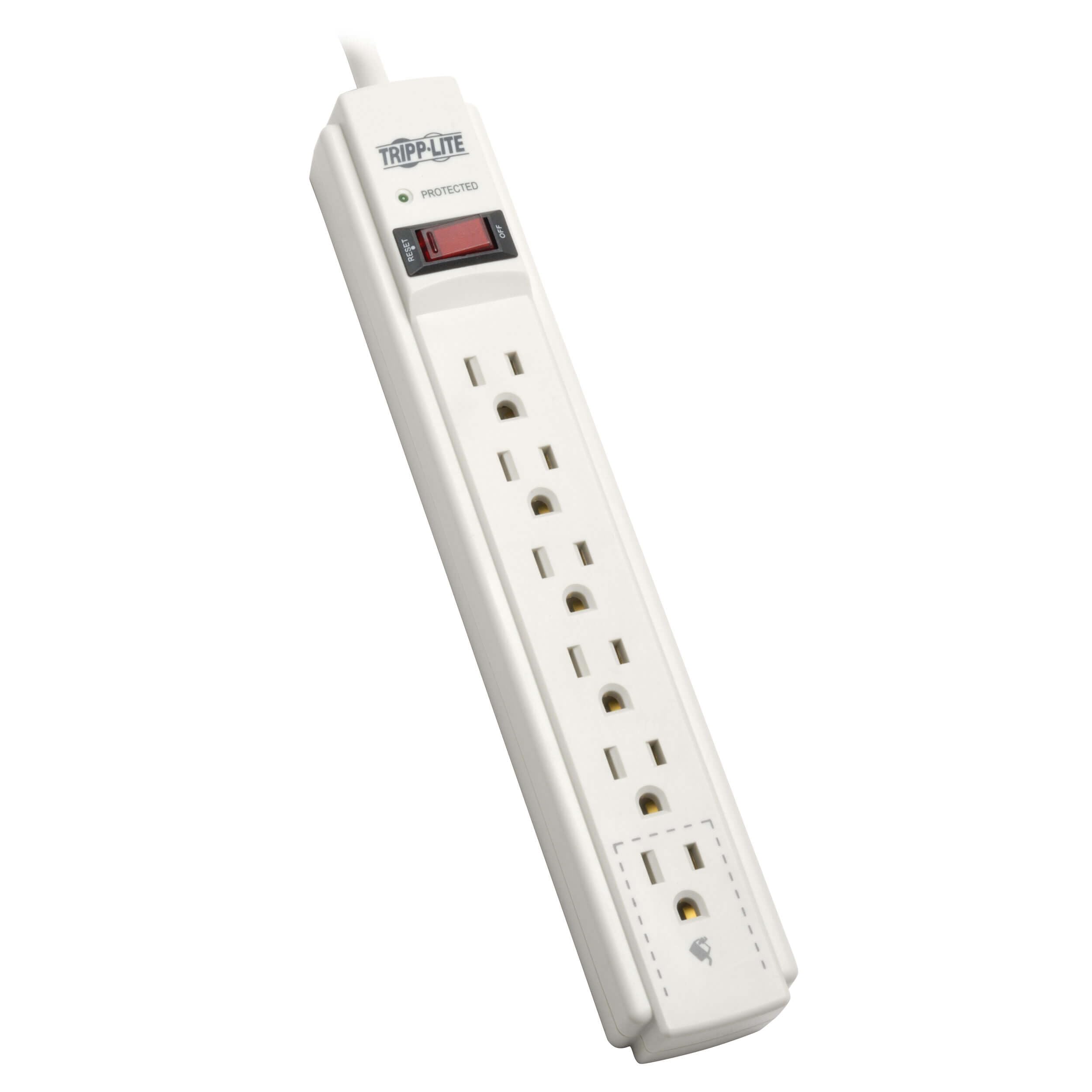 Tripp LiteULTRAフルメタル6口電源タップ Tripp Lite ULTRA非メッキホスピタルグレード6口電源タップ