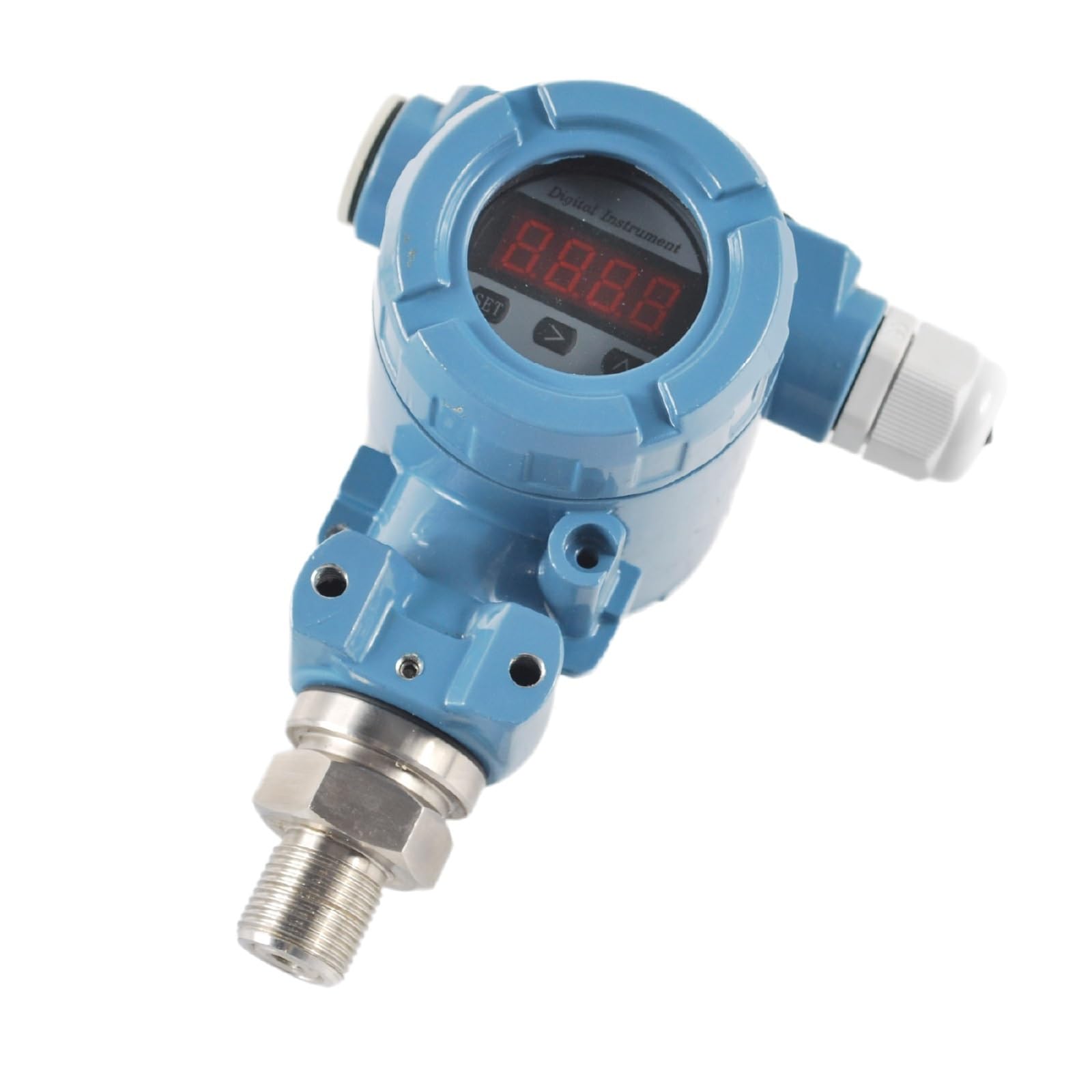 Trasmettitore di pressione differenziale con display digitale Sensore livello del liquido ad alta precisione 4-20 mA Alta precisione(10KPA)