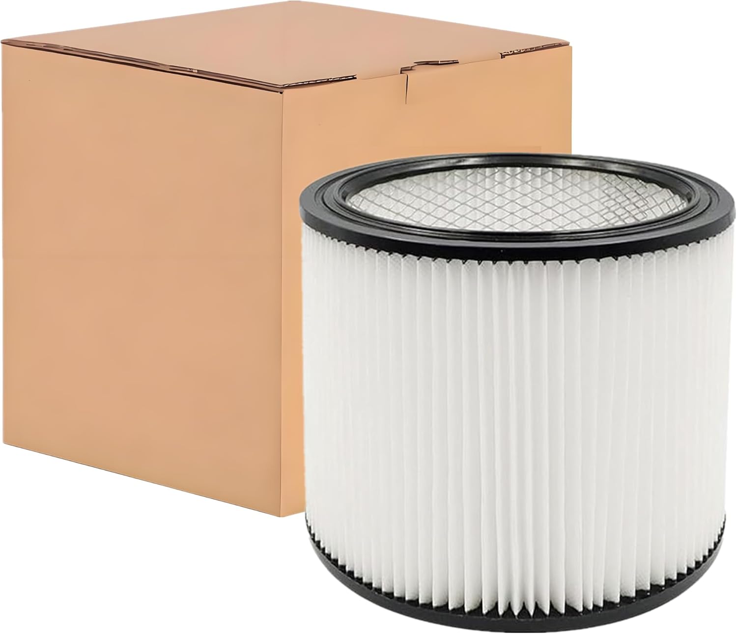 90304 Cartridge Filters Compatible with ShopVac 90304 90350 90137 90333 903-04-00 90304005 Gallon Up Wet/Dry Vacuum Cleaners, Compare to Part No.90304,90585.