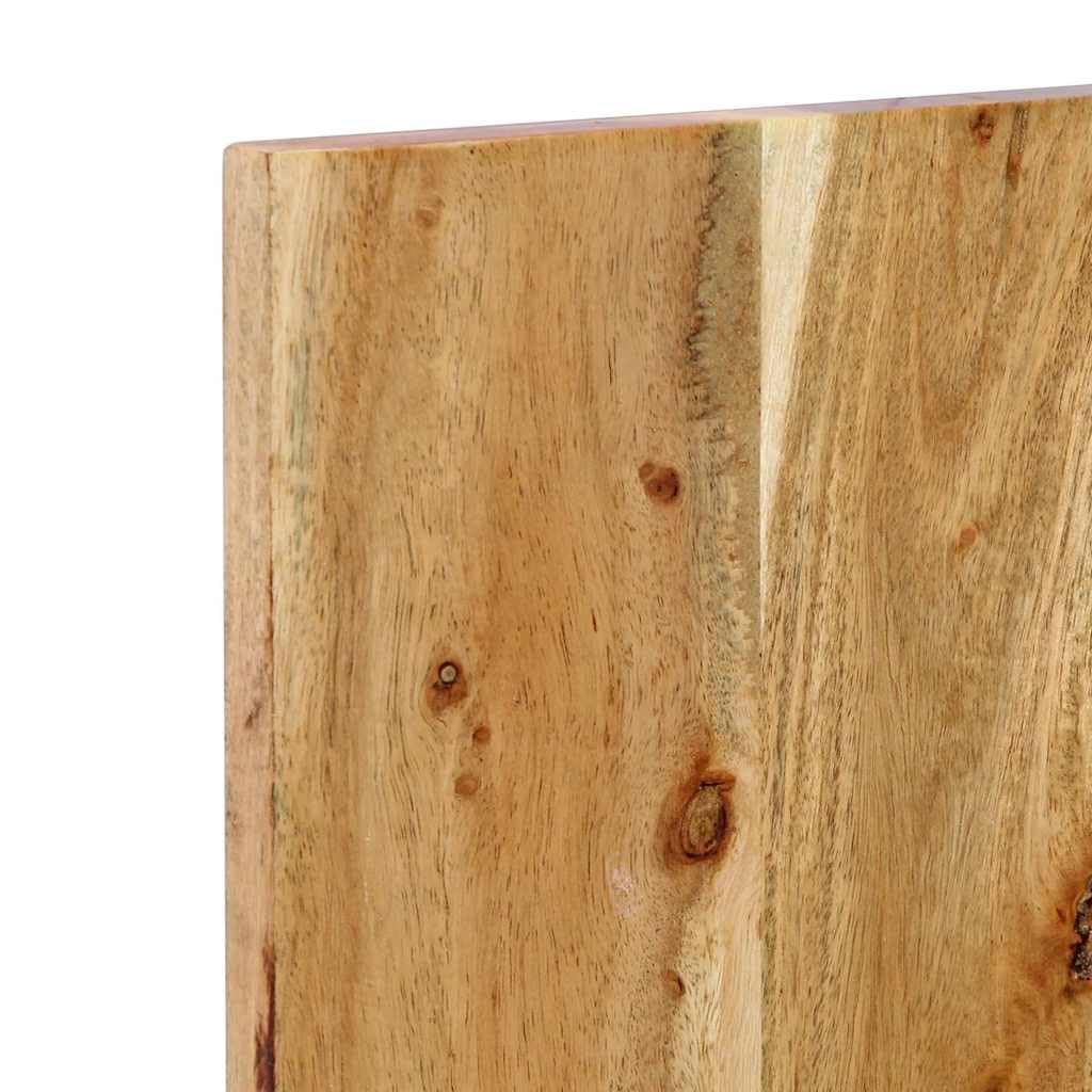 vidaXL Cabecero de Madera Maciza de Pino 120 cm Acacia