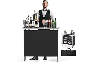 Vingli Portable Bar Table: The Perfect Choice for Events, Parties, and More
