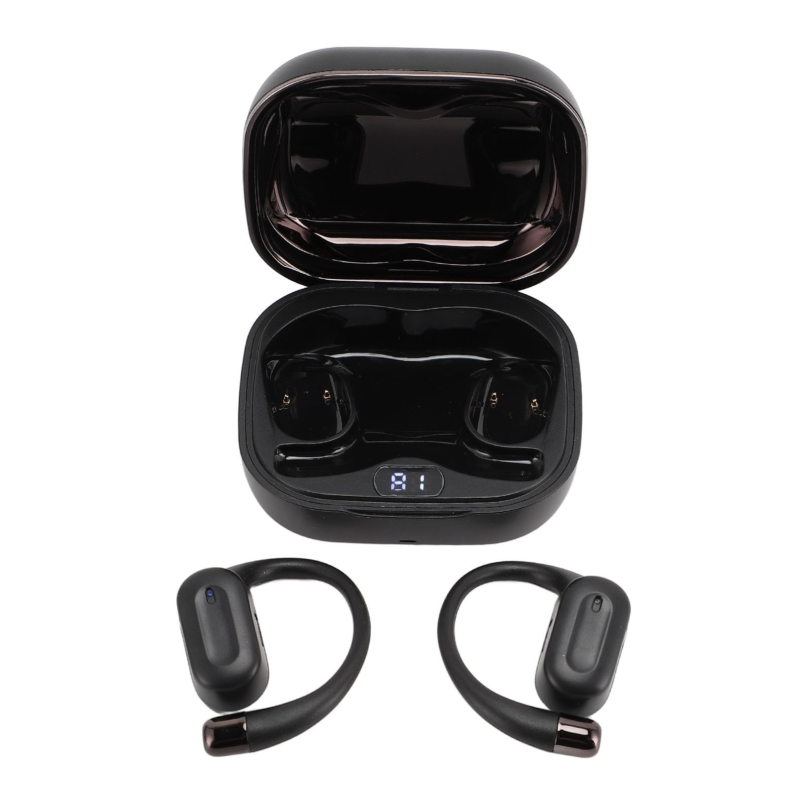 Auricolari Traduttore di Lingua 5.4 Cancellazione del Rumore Stereo Wireless Reale per Chiamate Musicali Sociali, Input di 133 Lingue e Traduzione APP per Viaggiatori