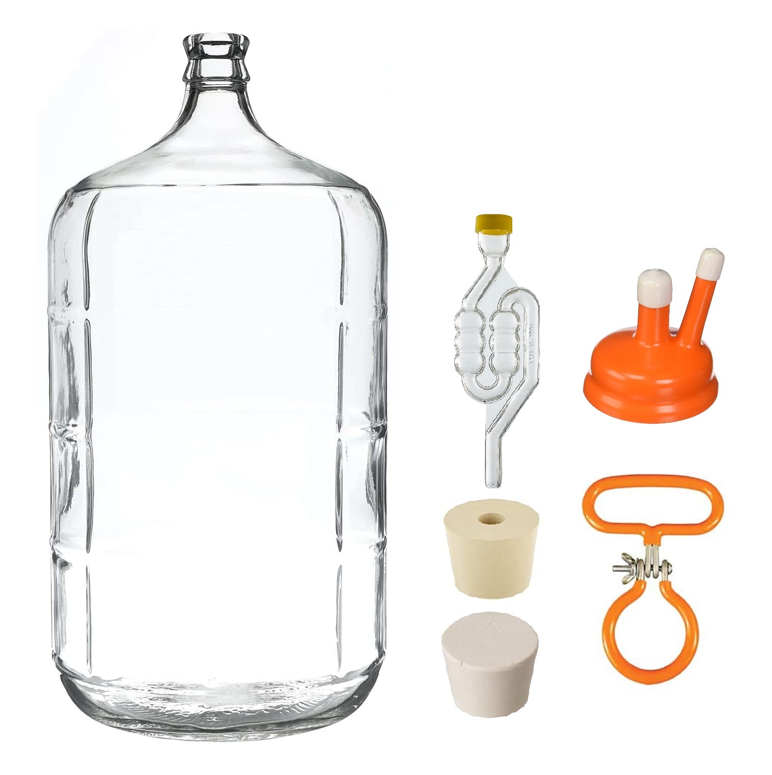Buy North ain Supply 6 Gallon Italian Glass Carboy Fermenting Jug