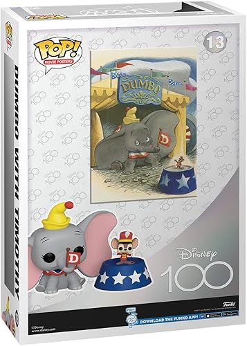 Miniatura 3 de Funko POP! Póster de película: Disney - Dumbo con Timothy - Figura de vinilo coleccionable - Idea de regalo - Producto oficial - para niños y