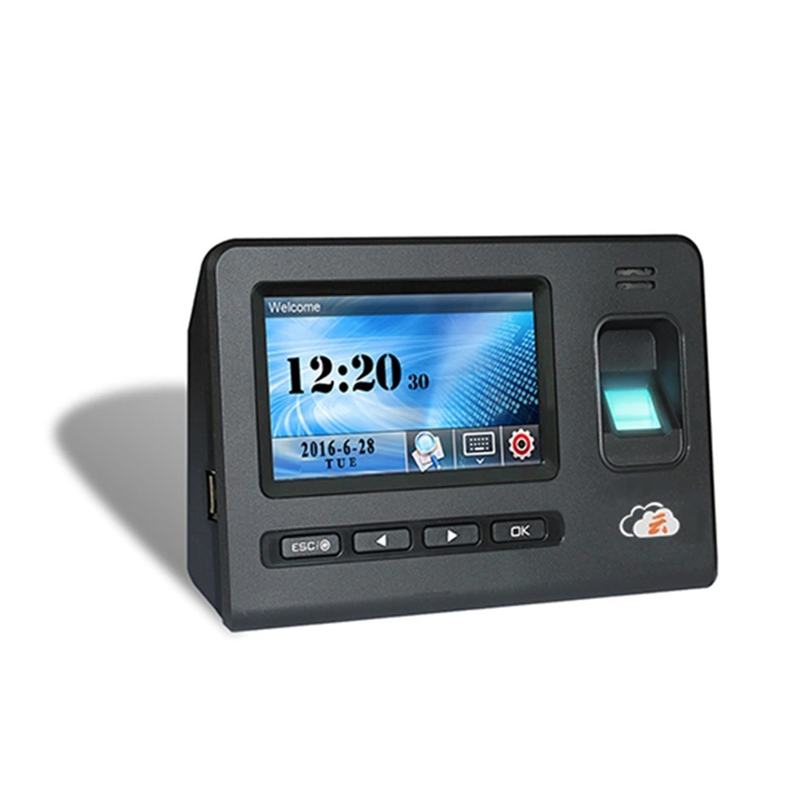Orologio marcatempo, Tpad86. -Io Time frequenza Fingerprint Machine Nube Time Frequenza Macchina Network Time Frequenza Macchina for Impronte digitali per Affari, Ufficio