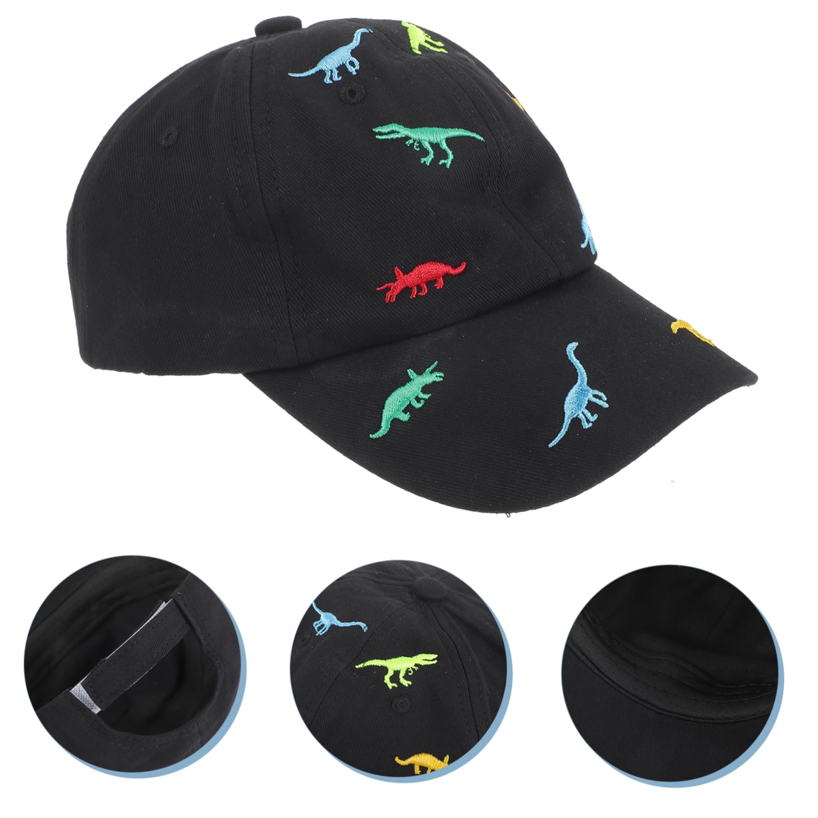 BESTonZON Cappellino Baseball per Cappello Sole Regolabile per Protezione UV per Ragazze e Ragazzi Accessorio con Design