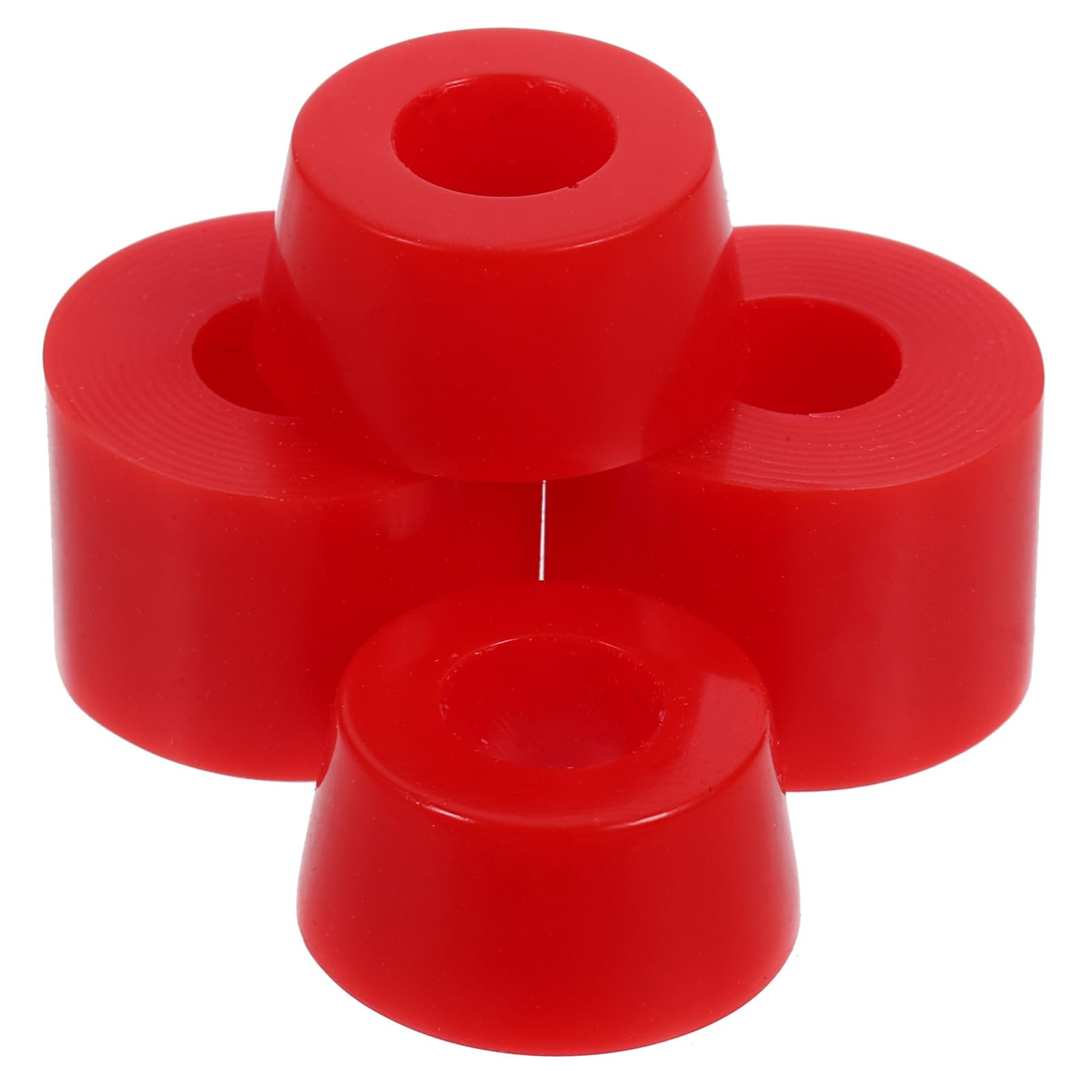 Toddmomy 4pcs Pu Skateboard Pads Stable Replacement Bushings for Smooth Sliding High Elasticity Shockproof Cushioning for Skateboard Trucks