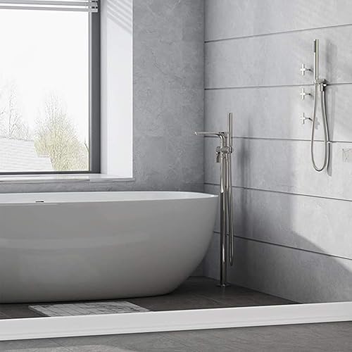 Miniatura 6 de Buthtub - Tapón de agua plegable para ducha, protector contra salpicaduras de agua, de goma, bloqueador de agua de silicona, separación seca y