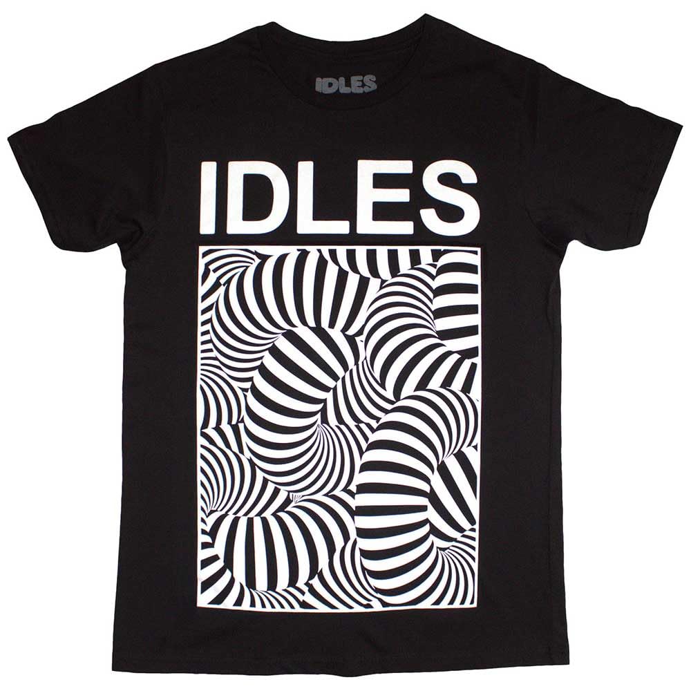 Rock Off officially licensed products Idles Psych Tubes T Shirt L Black