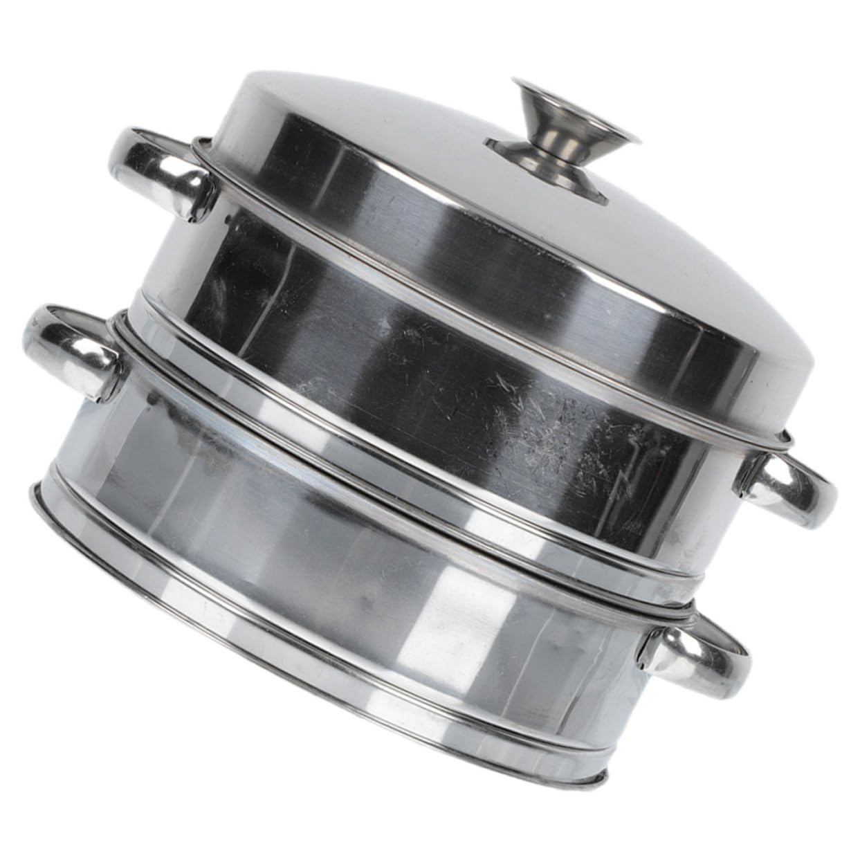LIFKOME Vaporera Con Tapa Para Cocinar Al Vapor Vaporera Pequeña De Acero Inoxidable Para Pan Arroz