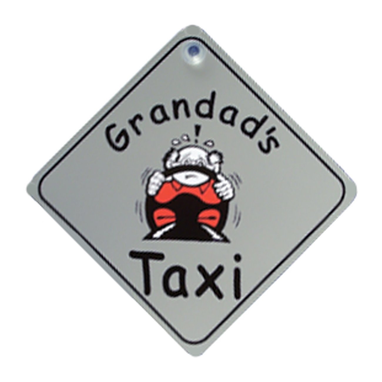 Castle Promotions Castle Grandad's Taxi Diamond Hanging Car Window Sign
