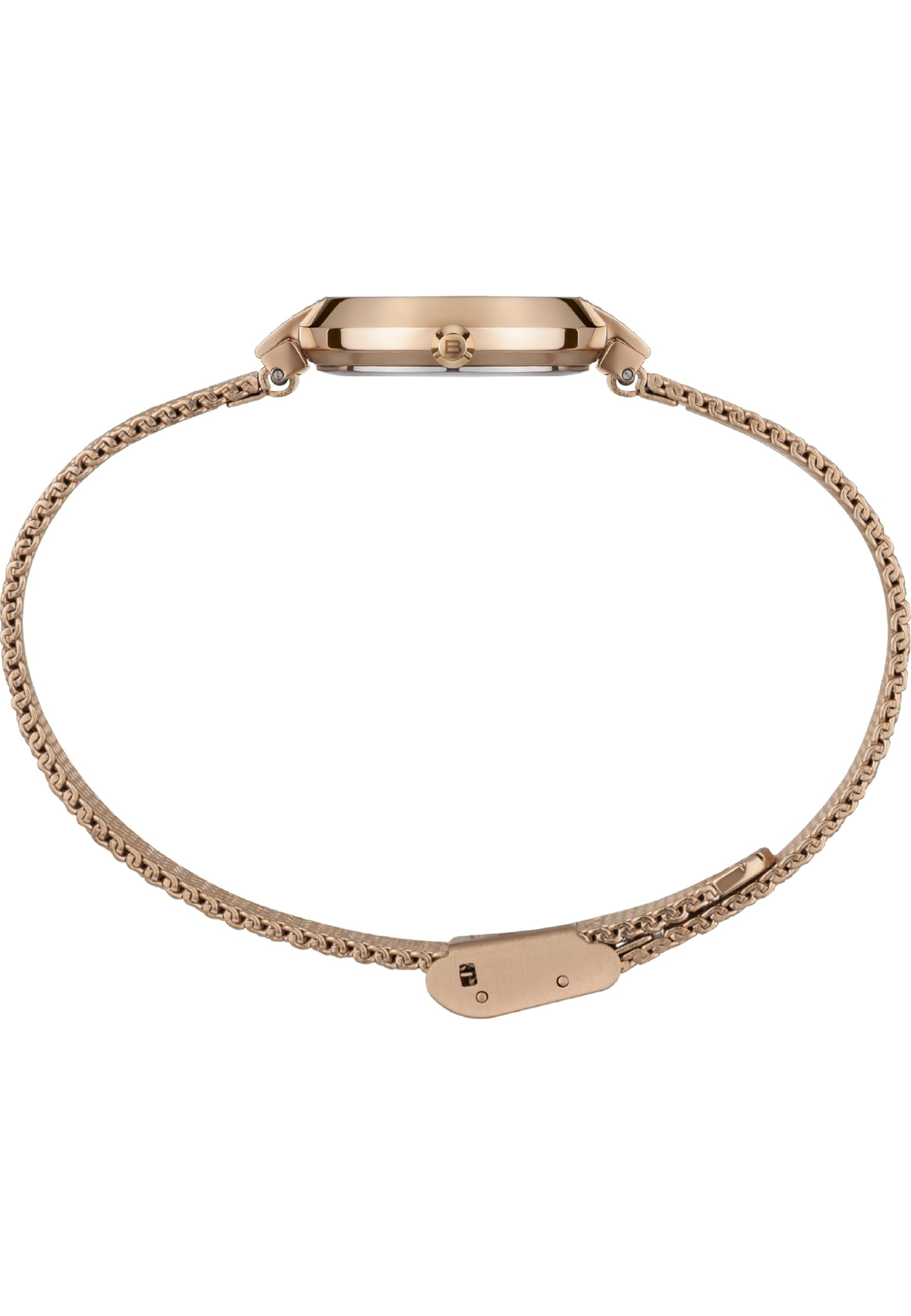 Breil, Collezione Soul, Orologio Donna in Acciaio, Movimento al Quarzo Solo Tempo, Resistente all'Acqua, Lunghezza Regolabile 13.5-19 cm, Chiusura Déployante con Pulsanti, Cassa 25 mm