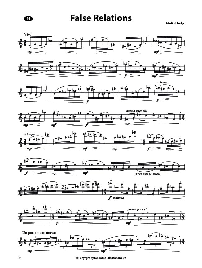 NEW CONCERT STUDIES FOR FLUTE FLUTE TRAVERSIERE +CD image 5