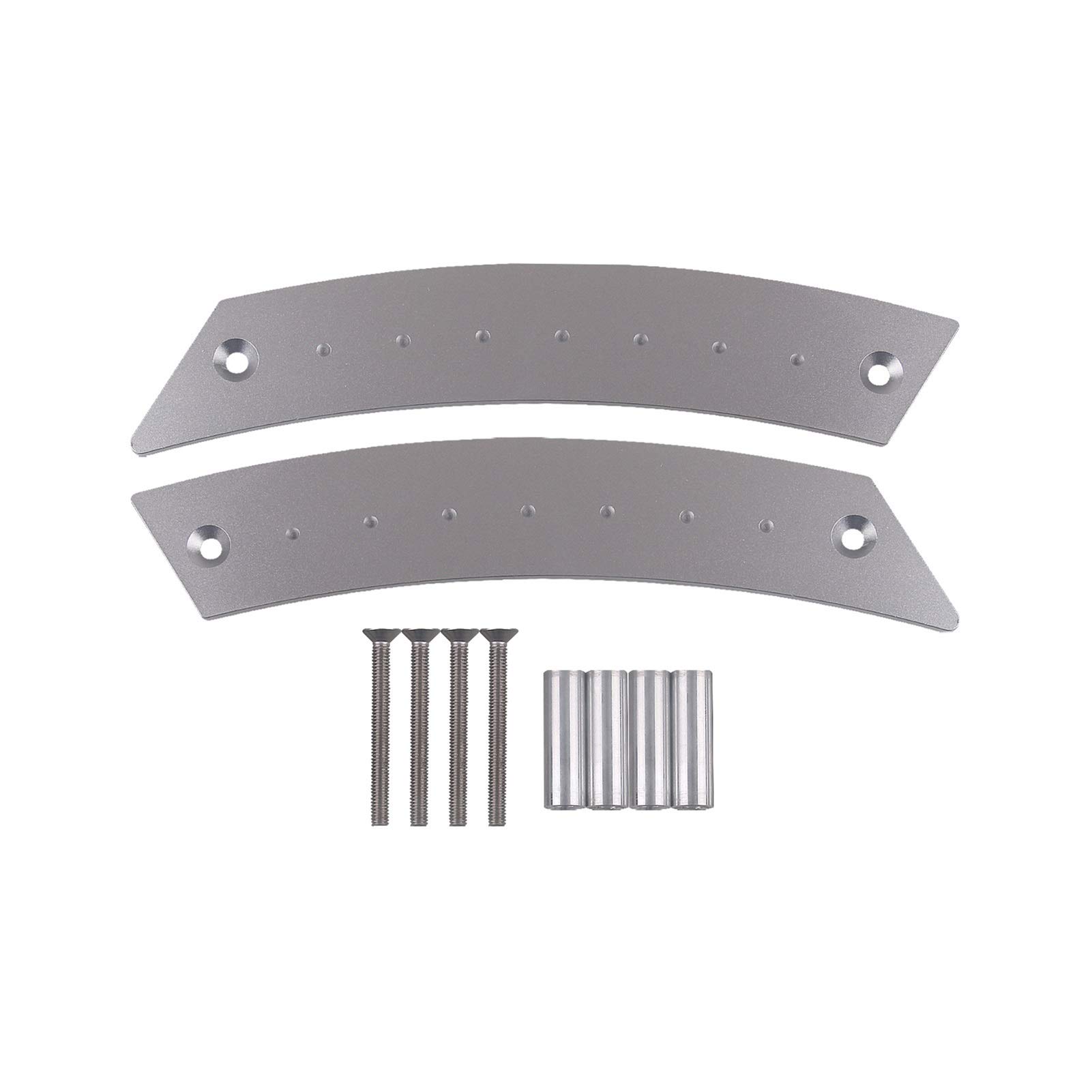 Gangxiao Silver Interior Door Handle Cover For Vw For Beetle 1998-2010 Door Pull Handles Interior Handle Protective Cover(Silver)