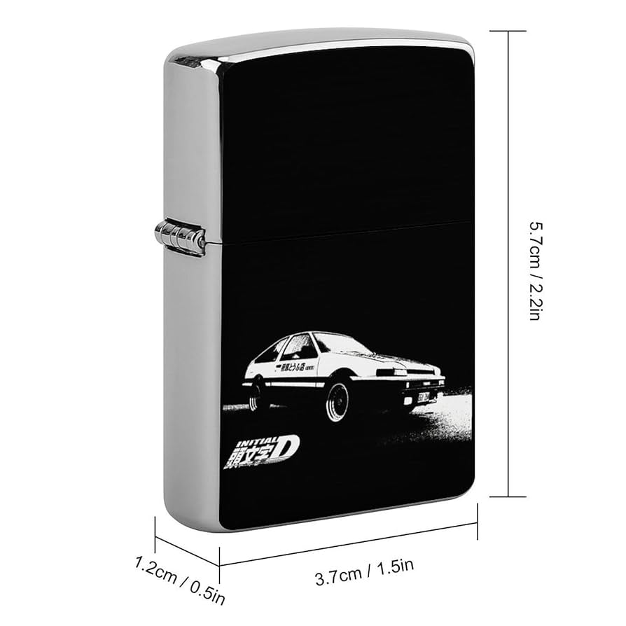 Amazon.co.jp: ライターケース 頭文字d イニシャル D Ae86 ZIPPO
