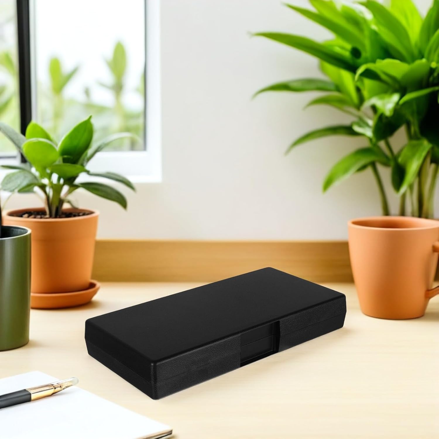 Garneck 2pcs Micrometer Storage Box Shockproof Waterproof Carrying Case for Workshop Tools and Precision Measurement Accessories