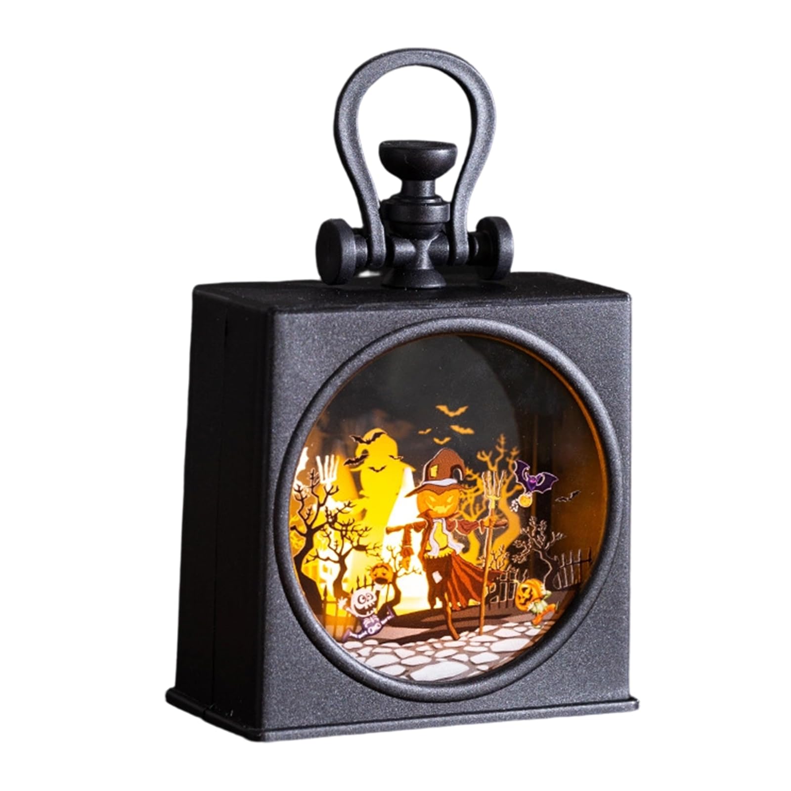ZEPFJHE Tabletop Accent for Entryway Shelf and Party Display Lighted Halloween Decor with Black Body Halloween Decor Lighted Decoration Tabletop Seasonal Window Party Entryway Shelf Accent