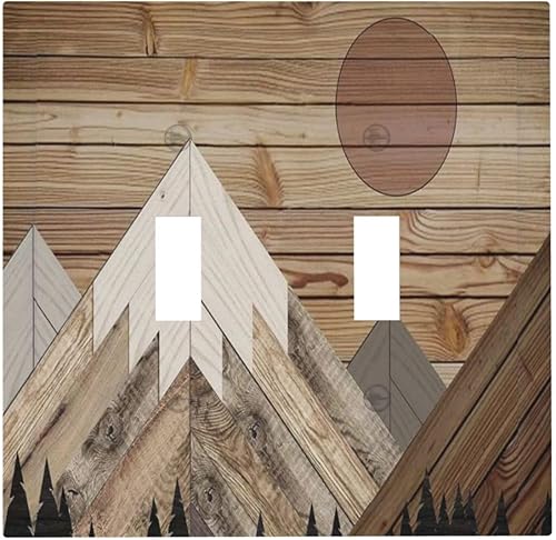 Miniatura 103 de Cubiertas de Interruptor de Luz de 1 Pandilla Bosques Animales Flores Hierba Árboles Placa de Pared Decorativa Interruptor Eléctrico para Decoración