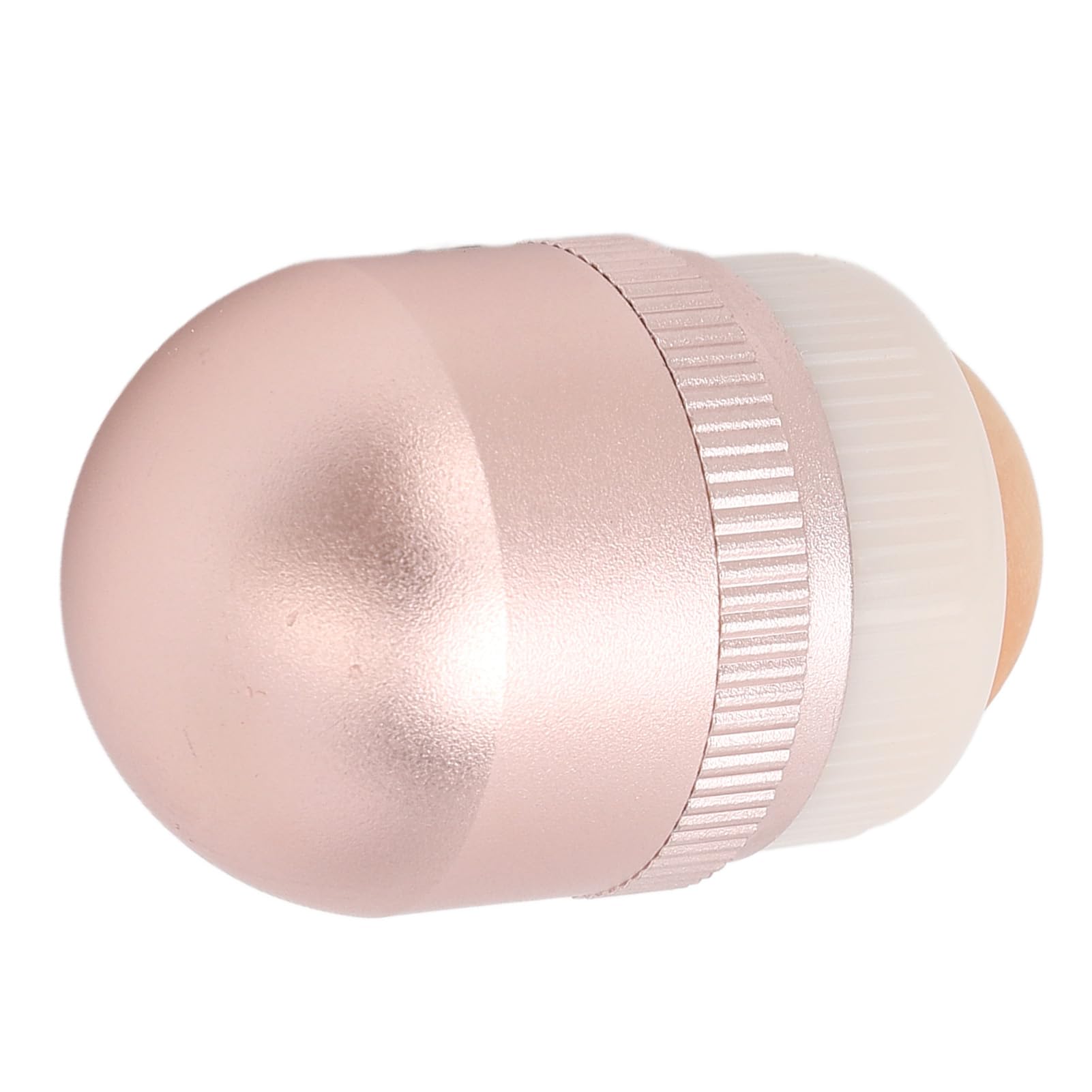 Pochłaniający Sebum Roller do Twarzy w Kompaktowym Różowym Kolorze z Kamieniami Wulkanicznymi do Pielęgnacji Skóry Tłustej w Podróży