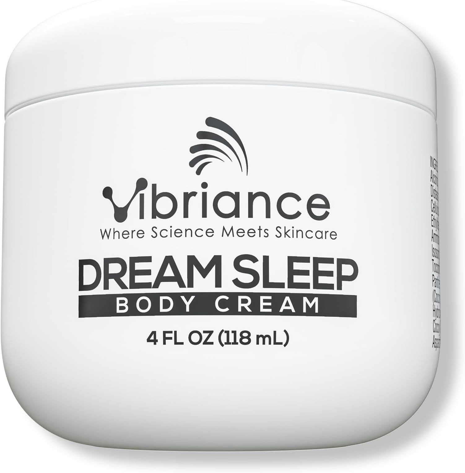 - Dream Sleep Body Cream, 4 fl oz - Fluffy Full Moisturizer for Dry Skin, Relaxation and Rejuvenation with Therapeutic Ingredients, Soothing Vanilla Aromatics