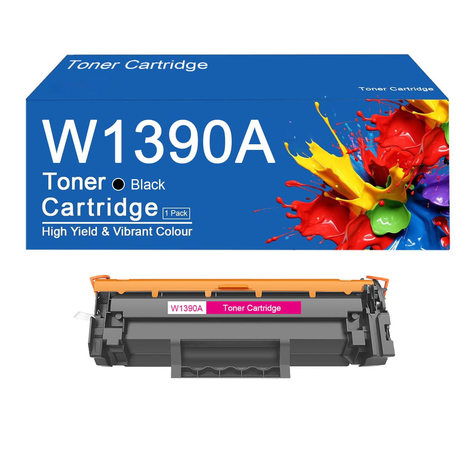 Cartuccia Toner W1390A ad Alta Resa (Ricambio) per stampanti HP LaserJet Pro 3002dw, 3002dwe e MFP3102fdw – Facile da installare e utilizzare,W1390A-1Set