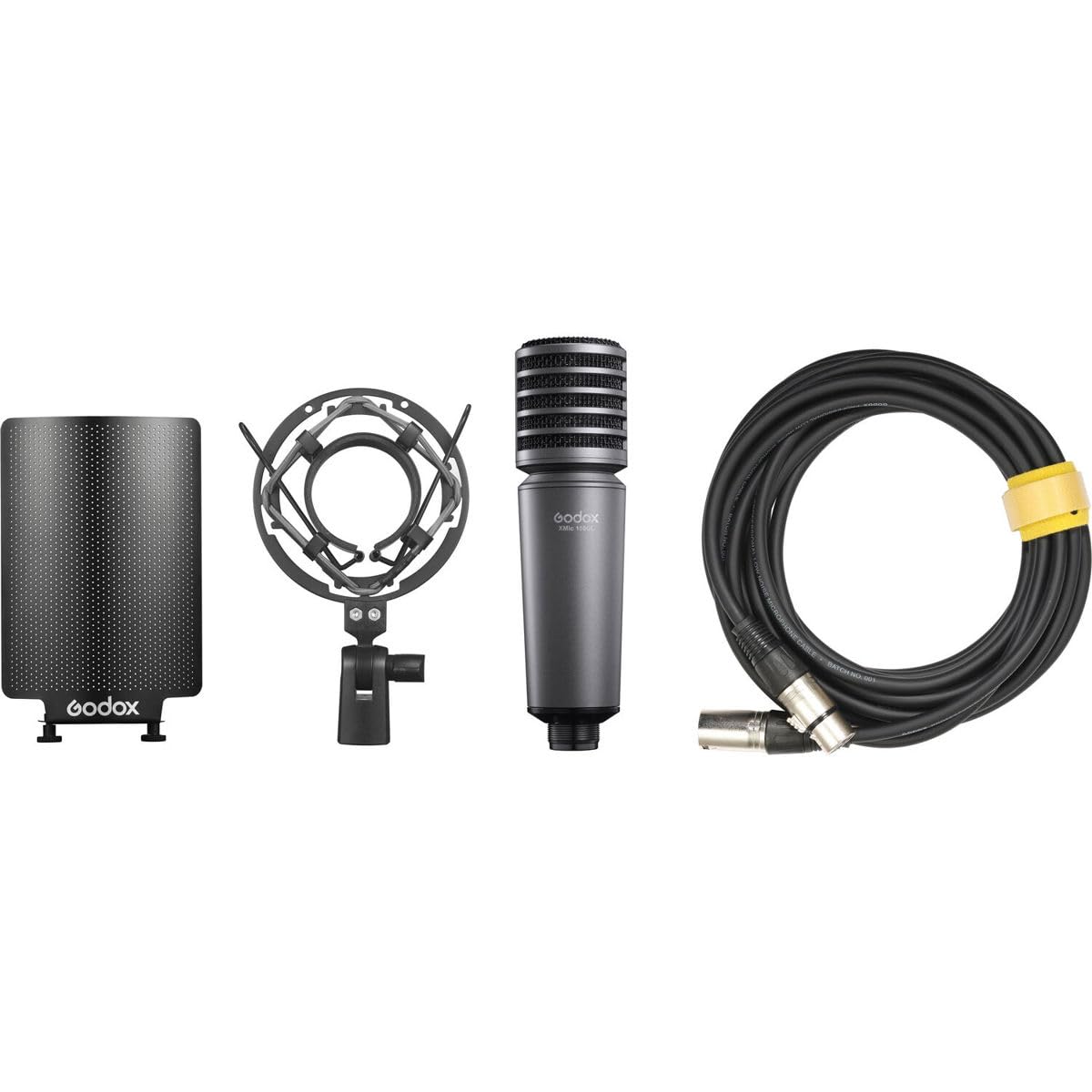Godox XMic100GL Microfono da studio XLR a condensatore cardioide a diaframma largo