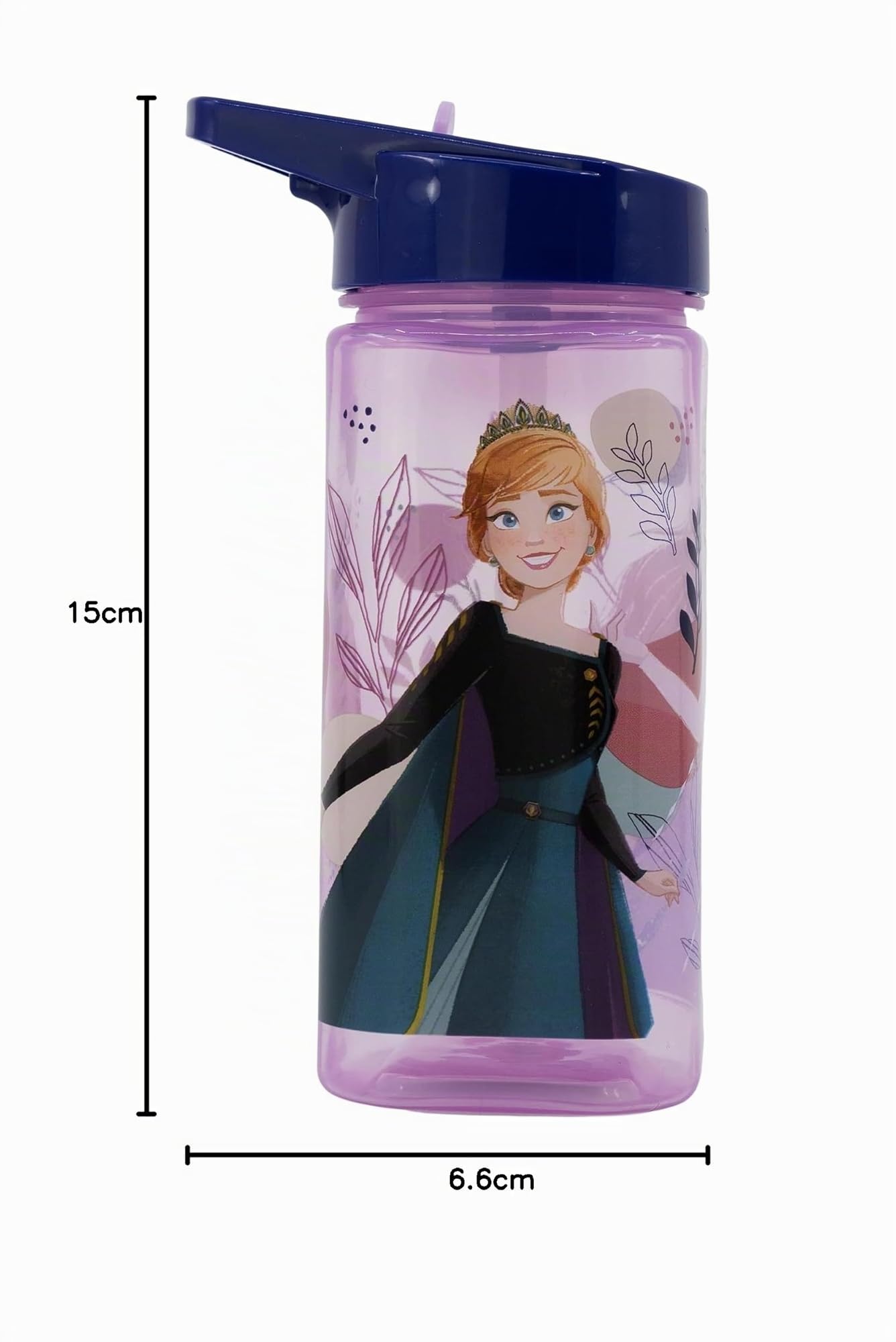 Gourde en Aluminium La Reine Des Neiges 740ml Bouteille Réutilisable avec Bouchon de Sécurité
