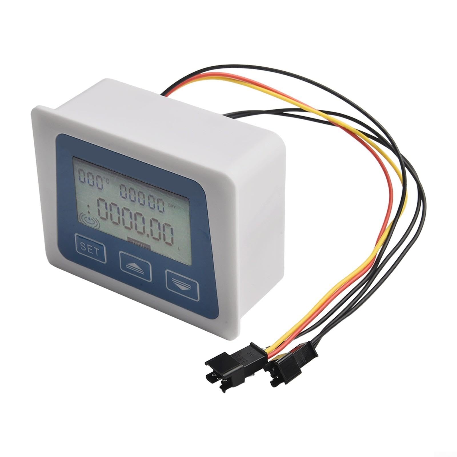 Medidor de Flujo Digital LCD 1-25L/min Sensor Agua