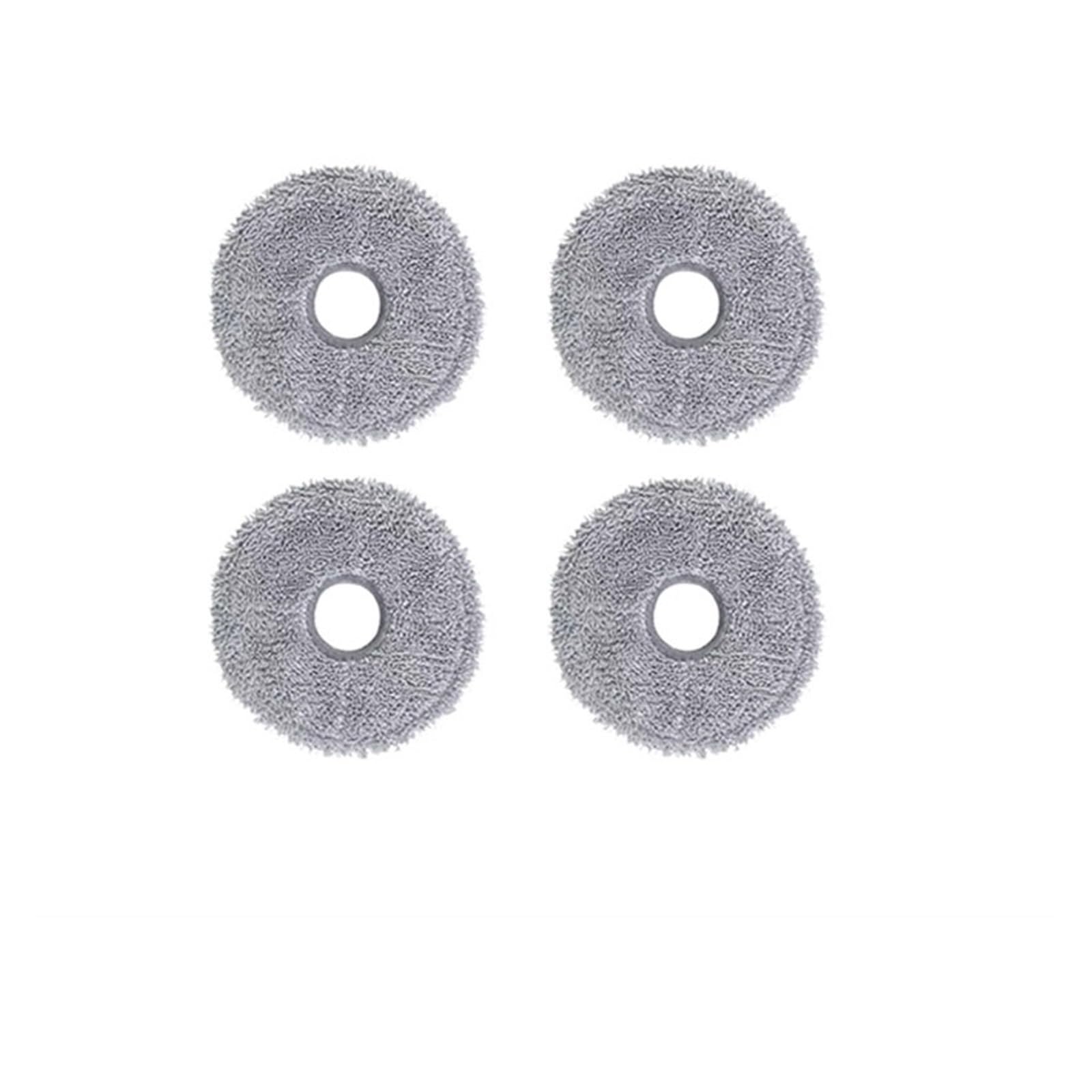 Kicici Accessories Compatible With Dreame L40 Ultra / X40 Ultra Robot Vacuum Spare Parts Main Side Brushes Mop Cloths HEPA Filters Dust Bags(Set9)