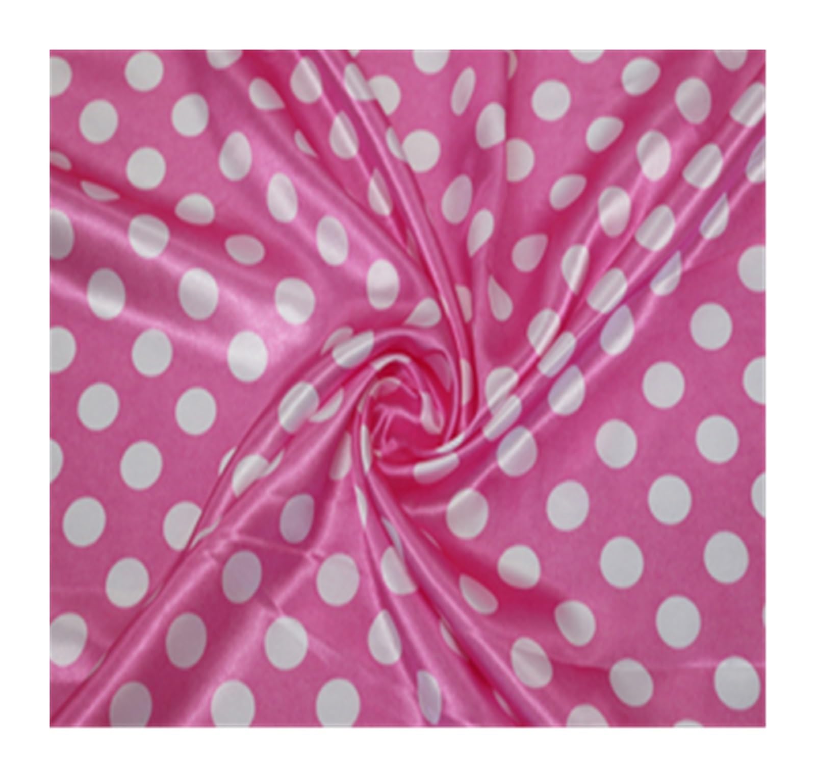 Tissu à pois charmeuse anti-plis pour projets de couture faciles - 8
