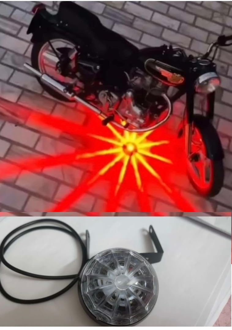 VermsBikers Star bike led for all bikes and scooty(pack of 1) universal for all Classic 350, HF Deluxe, Splendor Plus,etc-image-28