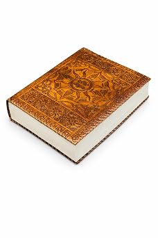 600 pages 10x13 massive thick leather journal | sun embossed journal | leather sketchbook | handmade journal | leather grimoire | writing leather notebook