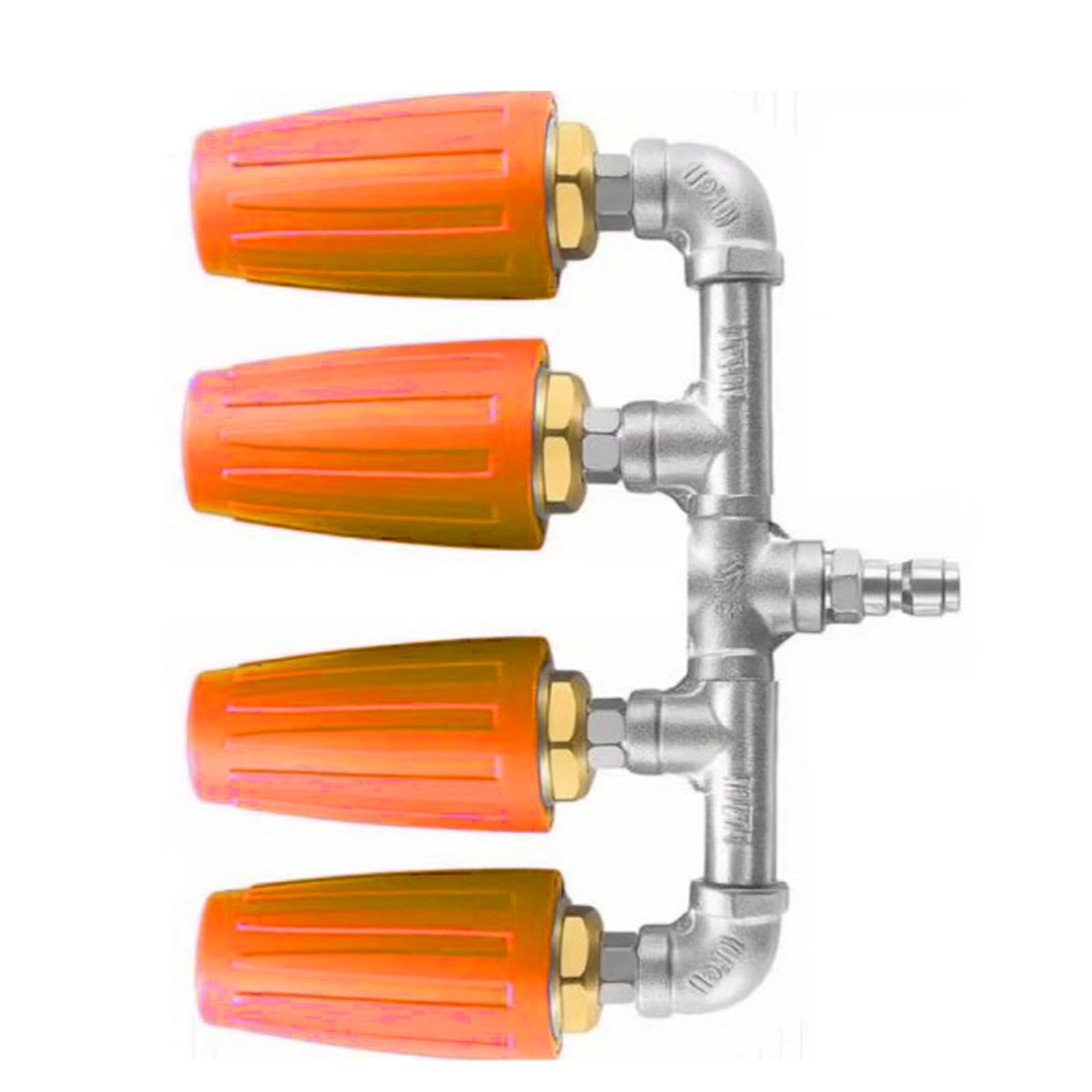 Hdoytxxm B Easy Install Rotating Sprayer 4000Psi Ideal For Home And Industrial Applications Aluminum Alloy Connectors