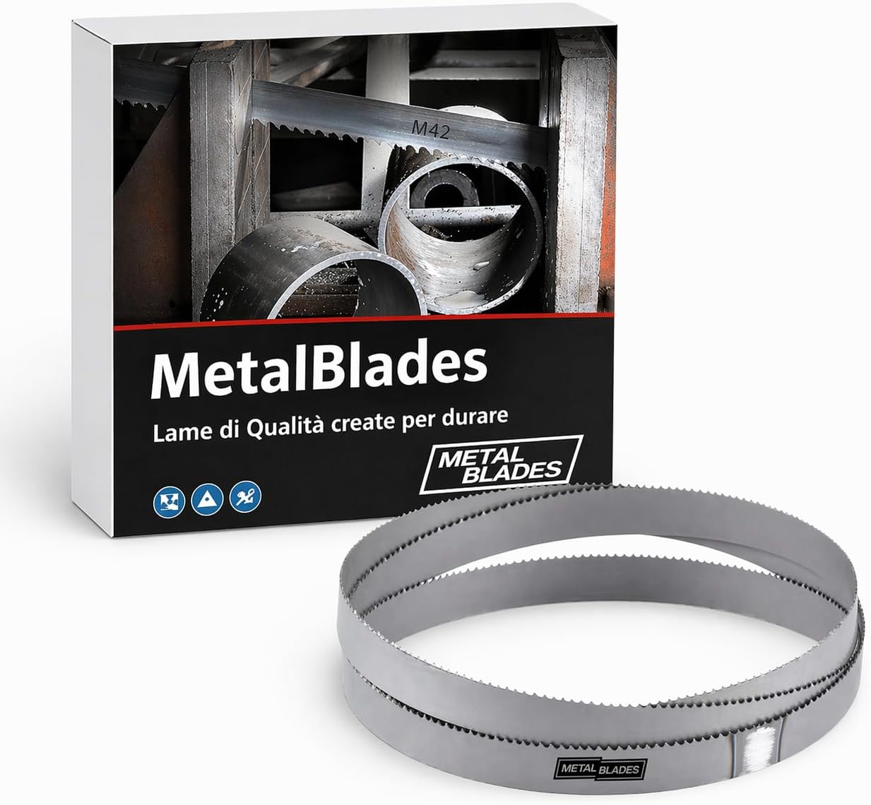 Lame de scie à ruban 1140x0.65x13 mm – Métal, 14/18 TPI