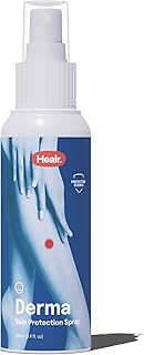 Healr Derma Skin Protection Spray - Psoriasis Treatment Spray & Aloe Vera Spray on Moisturiser - Ideal Dry Skin Moisturiser Spray & Anti Itch Spray for Humans - Alternative to Psoriasis Cream, 100ml