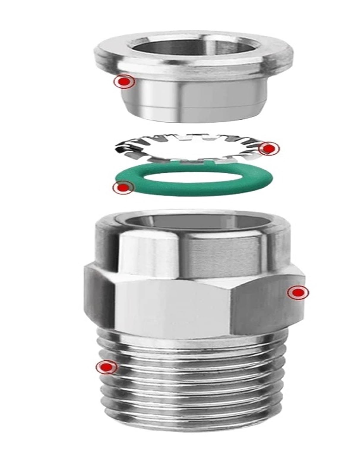 1 pz Connettore Aria Pneumatica Raccordo in acciaio inossidabile 304 PC/PCF/PL/PB/SL/PLF 4mm 6mm 8mm 10mm 12mm Filettatura 1/4' 1/8' 3/8' 1/2'(8-03,PX)